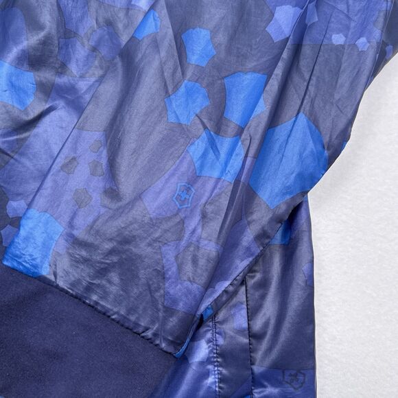 Victorinox Reversible Jacket Mens Size Large Blue Shell Protect Wind Proof‎ - Picture 9 of 12